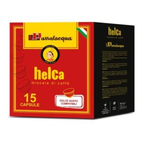 Passalacqua HELCA capsules compatibel Nescafé DOLCE GUSTO apparaten (15 st)