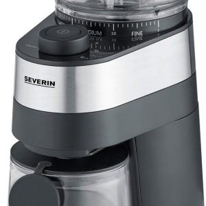 Severin KM 3880 Koffiemolen Zwart, RVS