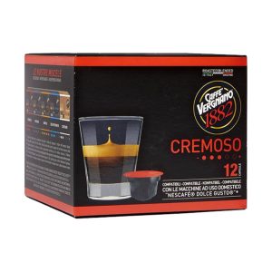 Caffè Vergnano Atlantis CREMOSO capsules compatibel Nescafé DOLCE GUSTO apparaten (12 st)