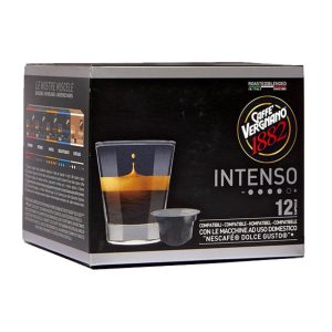 Caffè Vergnano Atlantis INTENSO capsules compatibel Nescafé DOLCE GUSTO apparaten (12 st)