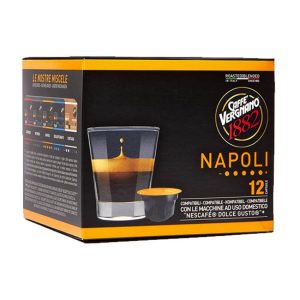 Caffè Vergnano Atlantis NAPOLI capsules compatibel Nescafé DOLCE GUSTO apparaten (12 st)