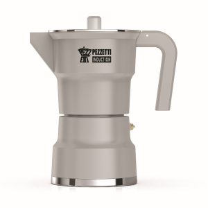 Pezzetti - SOLIDEXPRESS - espressomaker - koffiemaker - 6 kops - aluminium - grijs - INDUCTIE - gas - elektrisch - percolator - moka pot
