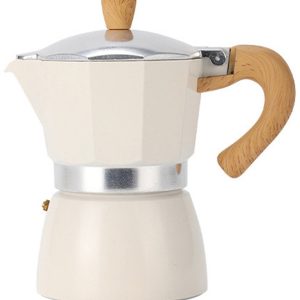 longziming -150 ml Espresso Koffiemaker voor Inductie - Aluminium Mokkakan met Veiligheidsventiel, Espressopot voor 2 Kopjes, Traditionele Percolator voor Aromatische Koffie, Geschikt voor Gas & Elektrisch Fornuis