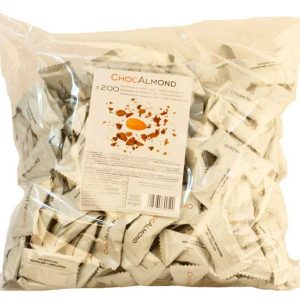 CHOCALMOND chocolade met AMANDEL NOOT (200st)