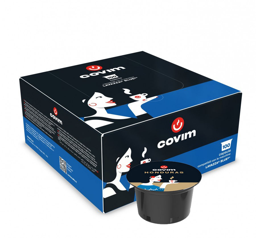 COVIM HONDURAS 100% arabica capsules compatibel Lavazza BLUE Machines (100st)