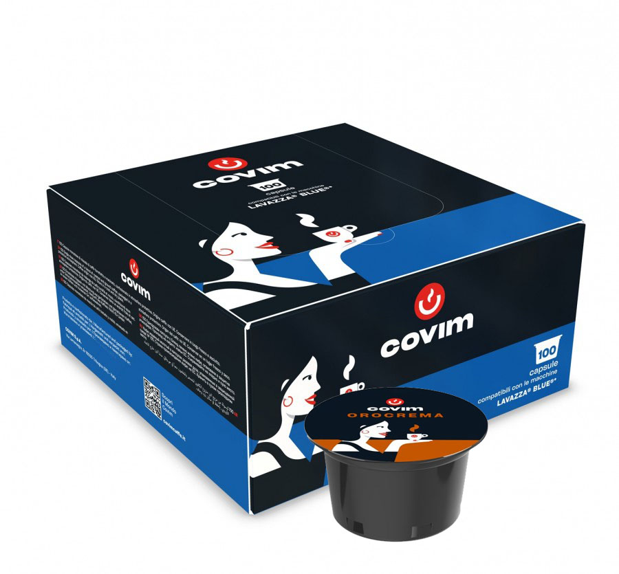 COVIM OROCREMA capsules compatibel Lavazza BLUE Machines (100st)