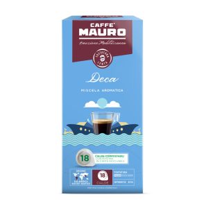 Caffè MAURO ESE servings DECA (18 stuks) - HOUDBAARHEID 08-2025