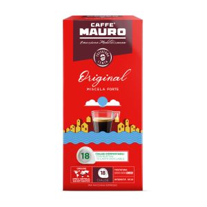Caffè MAURO ESE servings Original - HOUDBAARHEID 08-2025 (18 stuks)