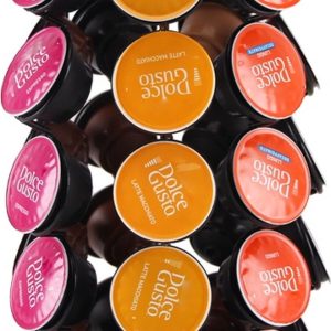 Capsule Houder Voor Dolce Gusto Cups - Zwart - 360° Draaibaar - 35 Capsules - Koffie Houder en Standaard