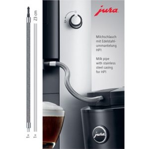 Jura Melkslang met roestvrijstalen ommanteling HP1