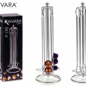 Kinvara Roterende Koffiecapsulehouder - Nespresso - 360° Draaibaar - Cuphouder - 36 Capsules