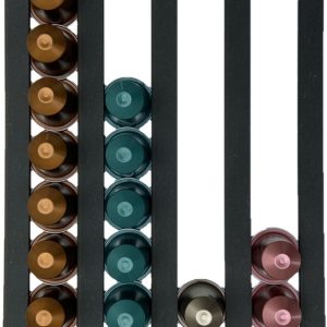 Nespresso capsulehouder - Cuphouder voor Nespresso cups - 40 Capsules - Zwart - Capsulehouders - Capsule houder - Capsulehouder nespresso - Cuphouder - Nespresso cuphouder - Nespresso cup houder - Valentijn - Moederdag cadeautje - Vaderdag cadeau
