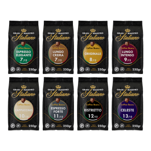 Proefpakket - Italiaanse favorieten - 2 KG koffiebonen