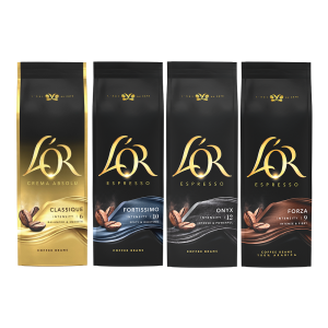 Proefpakket L'OR Espresso Deluxe - 2 KG koffiebonen