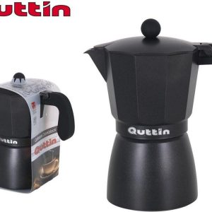 Quttin espresso maker - 6 kopjes - aluminium