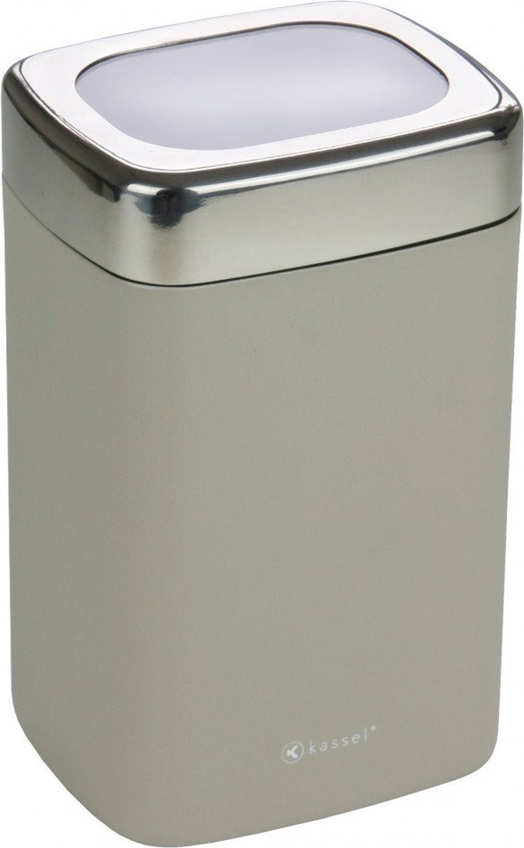 RVS Voorraadbus met Acryl Deksel - Bewaarbox voor Koffie, Thee & Suiker - 11x9x17 cm - Voorraadpot