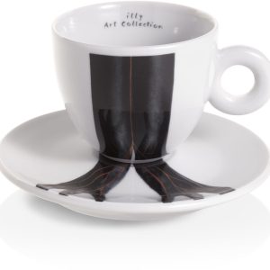 illy Art Collectie - Genesi - giftset (B) met twee cappuccino kop en schotel
