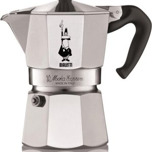 Bialetti Moka Express - Percolator - 3 kops - Aluminium