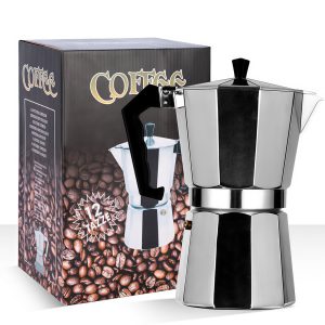 Kraftverdia Moka Express - Percolator - Moka Pot 300 ml 6 kops - Aluminium - Espresso maker