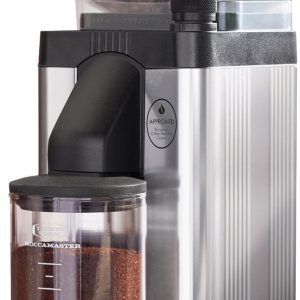 Moccamaster KM5 koffiemolen - Polished Silver - 5 jaar garantie