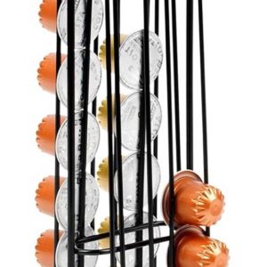 Vilde - Koffiecapsulehouder - Nespresso - 32 Capsules - Zwart Metal