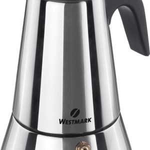 Westmark Brasilia Plus - Espressomaker - Zwart - Roestvrijstaal