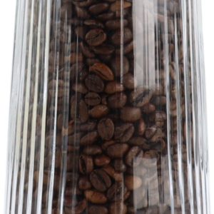 OTIX Voorraadpot - Glas - met Deksel - Snoeppot - 1300ml - Acacia - Wood - Voedselopbergers - Koffiepads Bewaarbus - SIRIUS