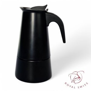 Royal Swiss® Percolator voor 9 koffiekopjes - Koffie Machine - Inductie - Roestvrijstaal - 9 Kops - Hoge kwaliteit espressomaker