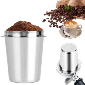 58 mm RVS Koffie Doseringbeker - Espresso Dosing Cup - Barista Accessoire - Geschikt voor 58 mm Espressomachine - Zilver