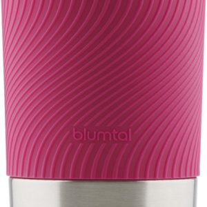 Blumtal Thermosbeker Classic - Lekvrij, BPA-Vrij en Vaatwasserbestendig - Hoge Kwaliteit Thermosfles met Quick-Press Sluiting - Travel Mug 500 ml - Berry - Roze