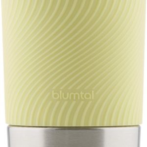 Blumtal Thermosbeker Classic - Lekvrij, BPA-Vrij en Vaatwasserbestendig - Hoge Kwaliteit Thermosfles met Quick-Press Sluiting - Travel Mug 500 ml - New Yellow - Geel
