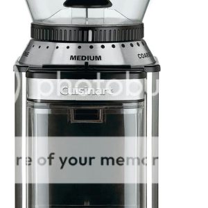 Cuisinart Koffiemolen Electrisch - Professional Burr Mill - Koffiebonen Maler - 4 tot 8 koppen - 18 maal standen - Zwart