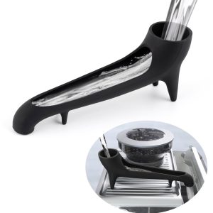 Deze trechter voor het waterreservoir van de koffiemachine is Geschikt voor Breville espressomachines. Op de achterkant staat de Geschikt voor Breville espressomachine accessoire trechter voor het waterreservoir (zwart).