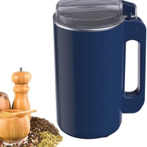 Elektrische graanmolen, multifunctionele elektrische kruidenmolen, koffiemolen met roestvrijstalen slagmes en transparant deksel, 600 ml capaciteit voor koffiebonen, noten, specerijen, granen en