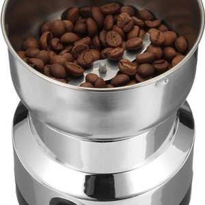 Elektrische koffiemolen/hakmolen/noten- en graanmolen van roestvrij staal
