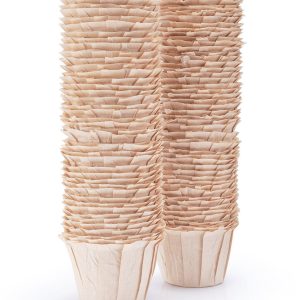 Herbruikbare papieren koffiefilters, K-Cup papieren filters voor herbruikbare bekers, K-Cup koffiepads (100 stuks)