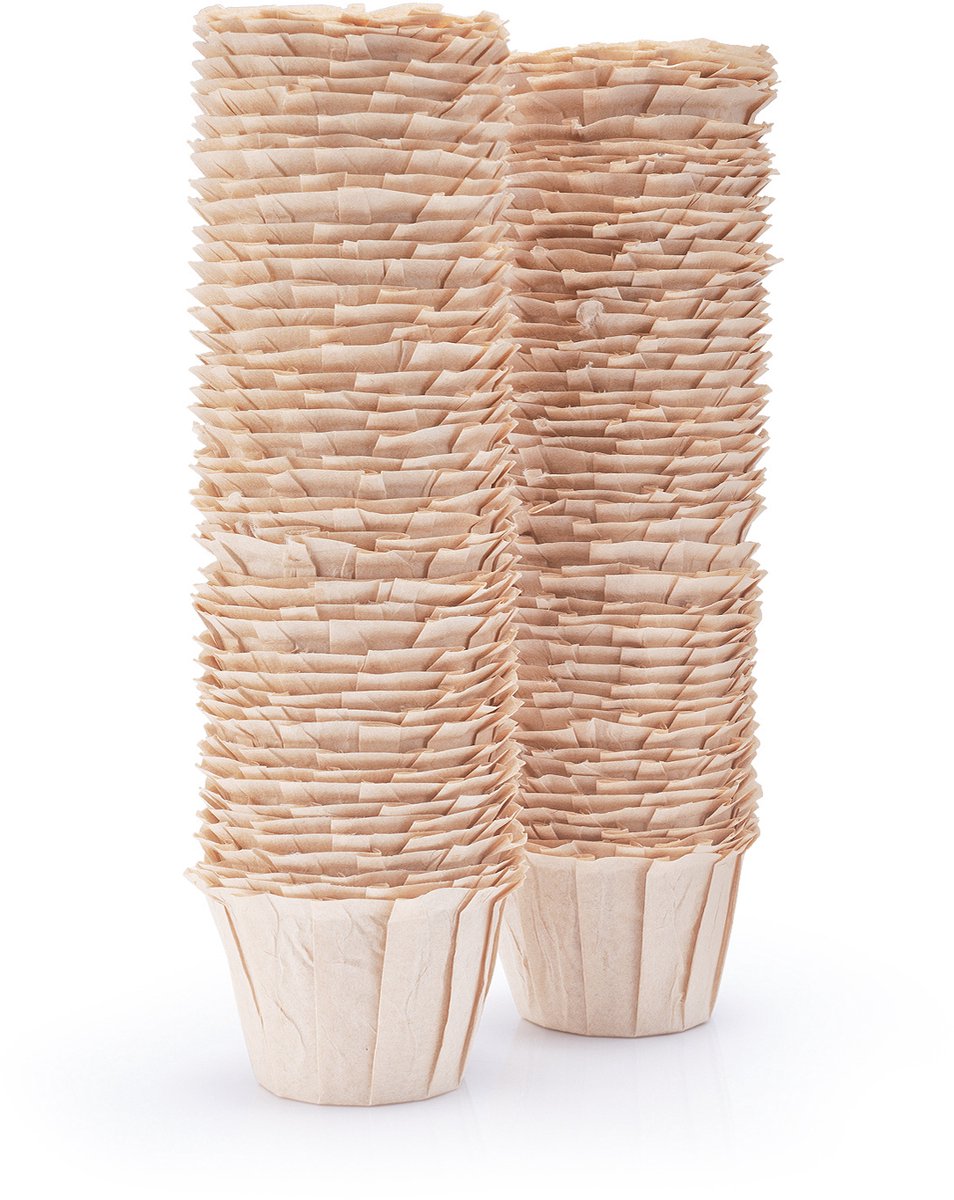 Herbruikbare papieren koffiefilters, K-Cup papieren filters voor herbruikbare bekers, K-Cup koffiepads (100 stuks)