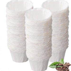 Herbruikbare papieren koffiefilters, K-Cup papieren filters voor herbruikbare bekers, K-Cup koffiepads (300 stuks)
