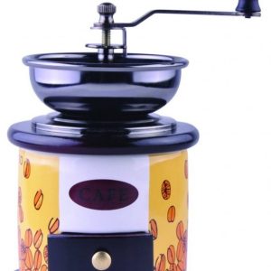 Kinghoff KH-4144 - Handmatige Koffiemolen - Voor Koffie en Specerijen - Kamionk met Stalen Mechanisme