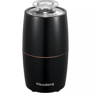 Klausberg KB7602 Elektrische Koffiemolen - RVS Koffiecontainer & Mes - Instelbare Maalgraad - Compact & Lichtgewicht