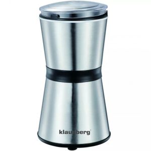 Klausberg KB7603 Elektrische Koffiemolen - RVS Koffiecontainer en Mes - 200W - Fijn of Grof Malen