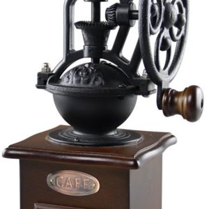 Koffiebonenmaler, handmatige koffiemolens, met maalinstellingen en opvanglade, vintage handkoffiezetapparaat met kleine braamkoffiemaler voor keuken, camping