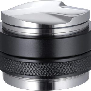 Koffieverdeler - 53MM - Tampers - Espressomachine - Koffie Tampers - Koffie Stamper - Koffie Distributeur - RVS - voor Consistent Extractie - voor Espresso - zwart en zilver