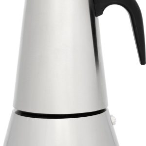 Leopold Vienna - Espressomaker Trevi 6-kops Mat RVS