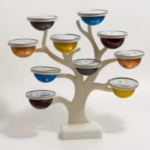 Nespresso Vertuo Capsulehouder - Boomdesign - Wit - Capsule Organizer