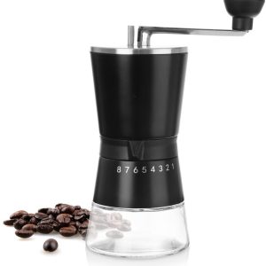 Orion - Stalen Koffiemolen - 21 cm - Handmatig - Antislip
