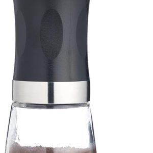 REN® Coffee Grinder - Moka Pot -Koffiemolens - 326 Gram - Glas - Zwart - 8cm x 7cm x 20cm