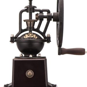 Retro handmolen koffiemolen reuzenrad handmatige molen huishoudelijke koffiemachine gietijzer klassieke roltype voor koffiebonen