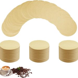 400 Stuks Koffiefilterpapier - Koffiefilters - Voor Koffie- En Espressomachines - 58 mm