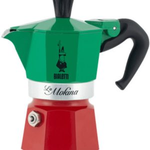 Bialetti - La Mokina - Percolator - Tricolore - 1 espresso